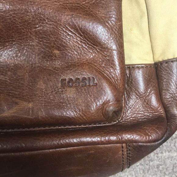 Leather Fossil Backpack - Picture 2 of 4